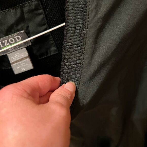 Izod golf vintage pullover in hunter green size xl - Picture 3 of 11